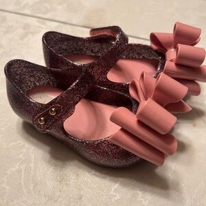 Mini Melissa Size 5 Girl Shoes